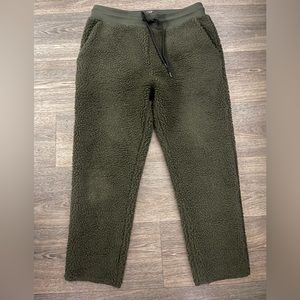 F21 Fuzzy Joggers